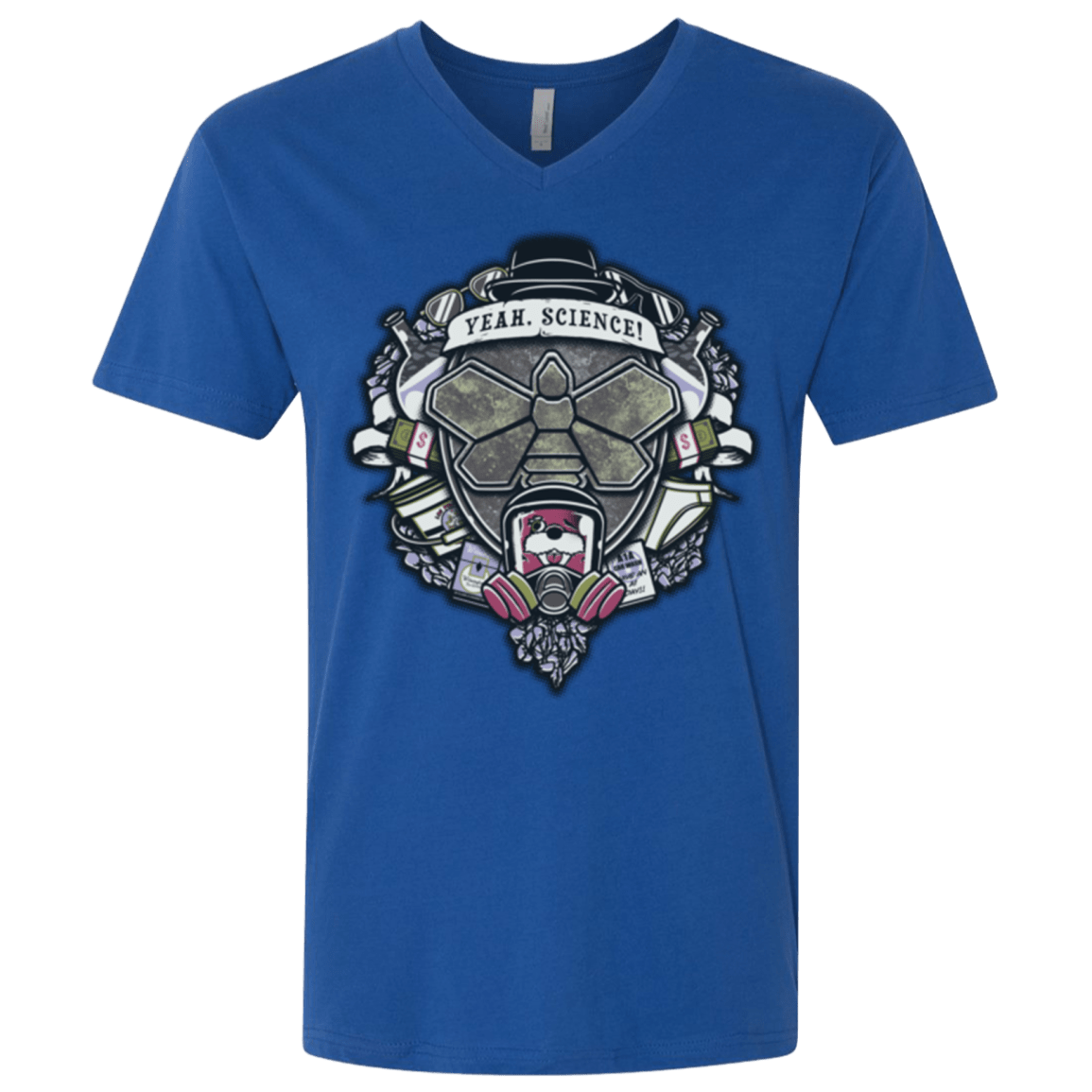 T-Shirts Royal / X-Small Yeah, Science! Men's Premium V-Neck