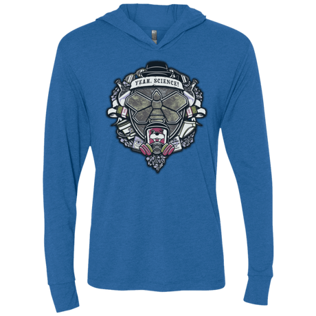 T-Shirts Vintage Royal / X-Small Yeah, Science! Triblend Long Sleeve Hoodie Tee