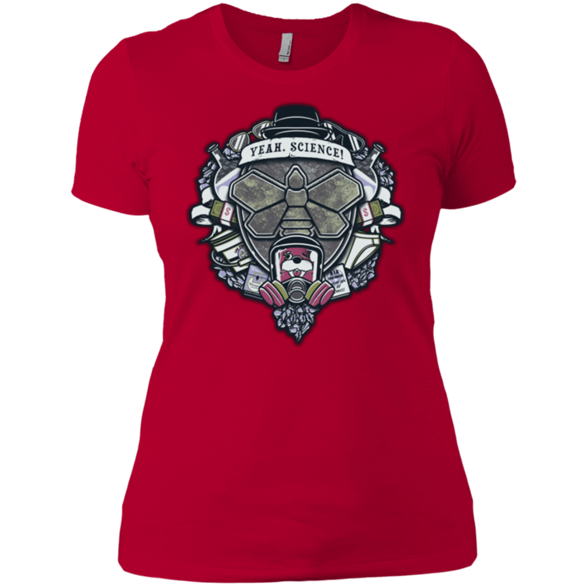 T-Shirts Red / X-Small Yeah, Science! Women's Premium T-Shirt