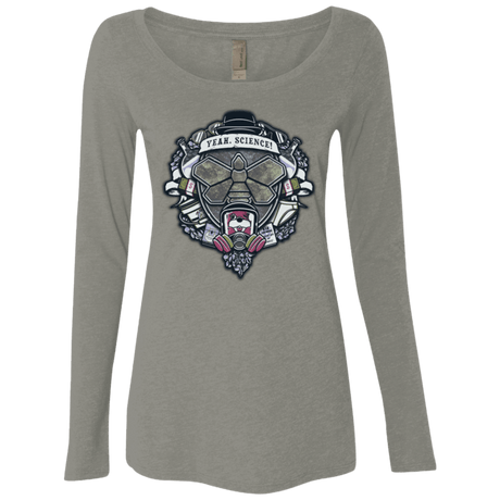 T-Shirts Venetian Grey / Small Yeah, Science! Women's Triblend Long Sleeve Shirt