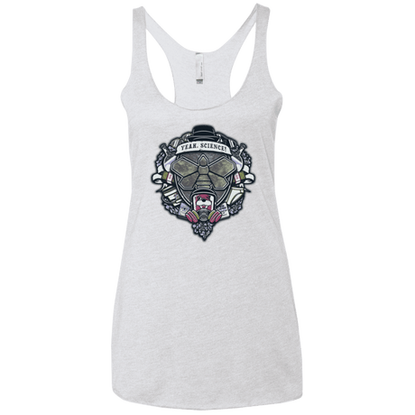 T-Shirts Heather White / X-Small Yeah, Science! Women's Triblend Racerback Tank