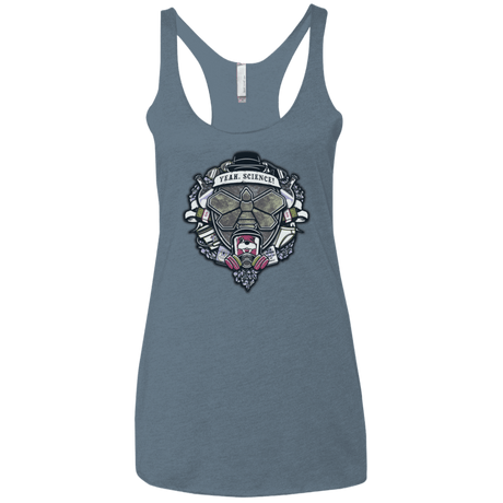 T-Shirts Indigo / X-Small Yeah, Science! Women's Triblend Racerback Tank