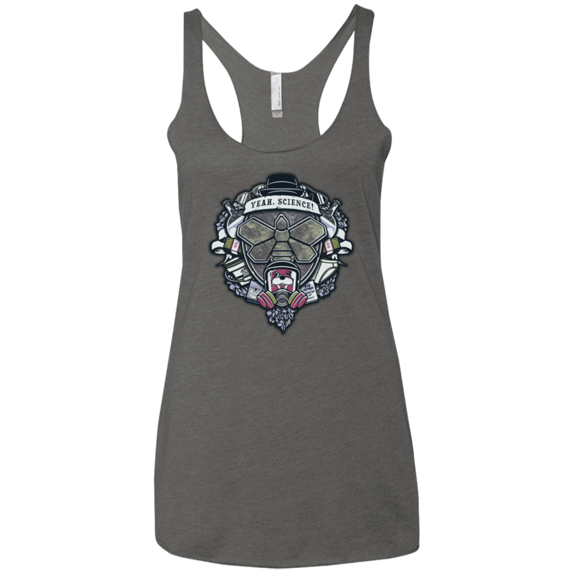 T-Shirts Premium Heather / X-Small Yeah, Science! Women's Triblend Racerback Tank