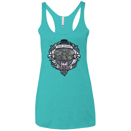 T-Shirts Tahiti Blue / X-Small Yeah, Science! Women's Triblend Racerback Tank