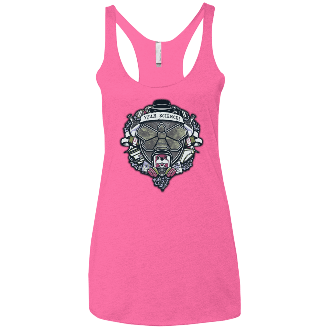 T-Shirts Vintage Pink / X-Small Yeah, Science! Women's Triblend Racerback Tank