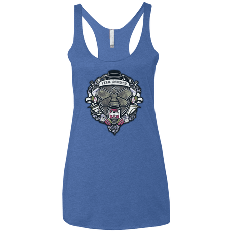 T-Shirts Vintage Royal / X-Small Yeah, Science! Women's Triblend Racerback Tank