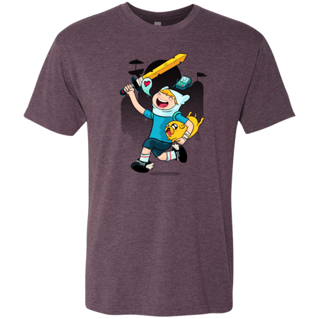 T-Shirts Vintage Purple / Small Yeahdventure Men's Triblend T-Shirt