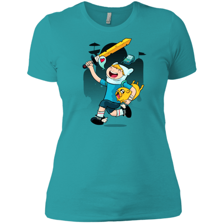 T-Shirts Tahiti Blue / X-Small Yeahdventure Women's Premium T-Shirt