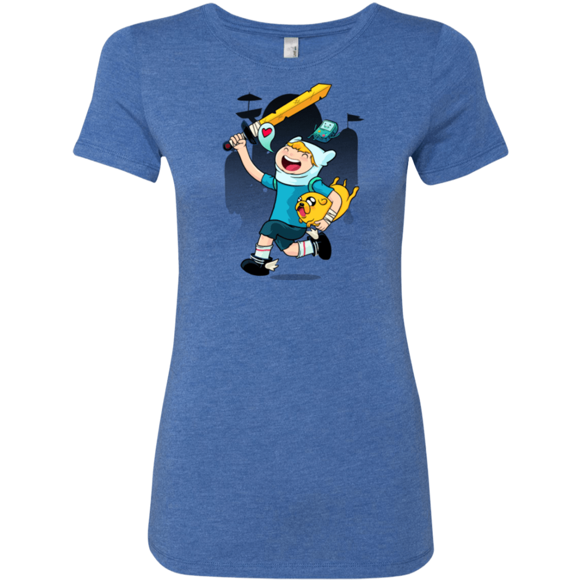 T-Shirts Vintage Royal / Small Yeahdventure Women's Triblend T-Shirt
