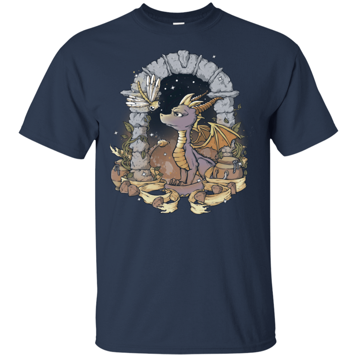 T-Shirts Navy / S Year of the Dragon T-Shirt