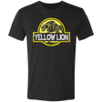 T-Shirts Vintage Black / S Yellow Lion Men's Triblend T-Shirt