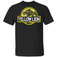 T-Shirts Black / S Yellow Lion T-Shirt