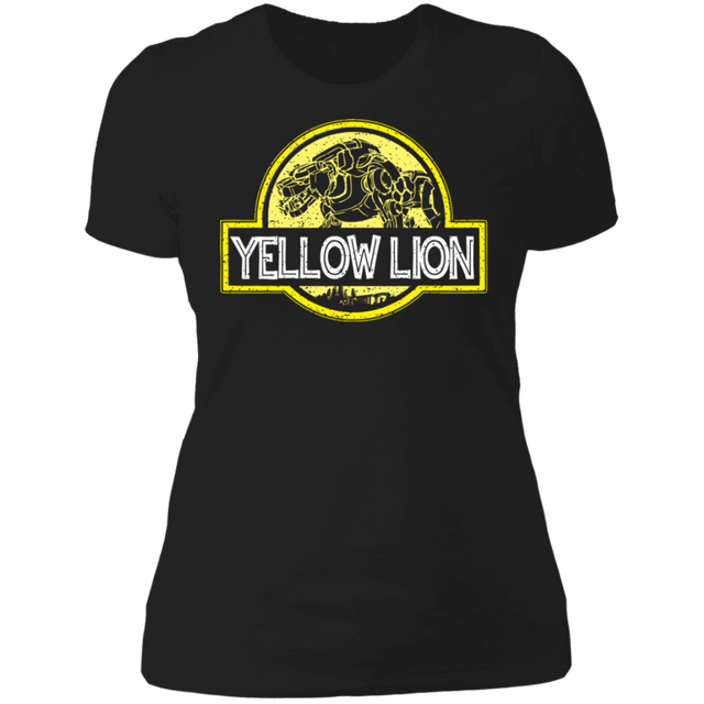 T-Shirts Black / X-Small Yellow Lion Women's Premium T-Shirt