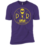 T-Shirts Purple / X-Small Yellow Power Men's Premium T-Shirt