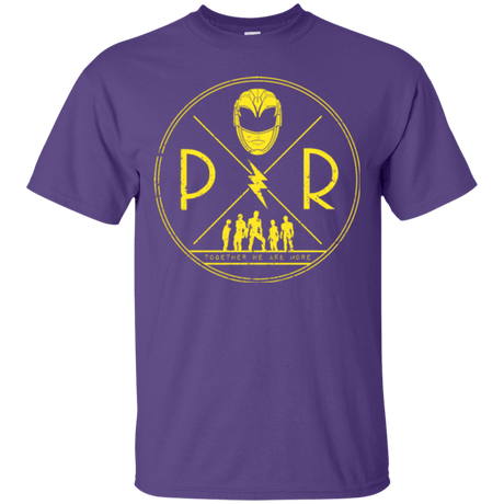 T-Shirts Purple / Small Yellow Power T-Shirt