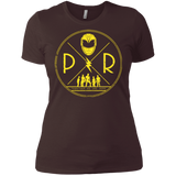 T-Shirts Dark Chocolate / X-Small Yellow Power Women's Premium T-Shirt