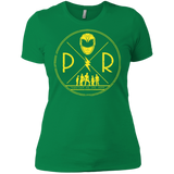 T-Shirts Kelly Green / X-Small Yellow Power Women's Premium T-Shirt