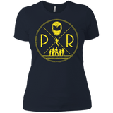 T-Shirts Midnight Navy / X-Small Yellow Power Women's Premium T-Shirt