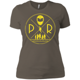 T-Shirts Warm Grey / X-Small Yellow Power Women's Premium T-Shirt