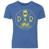 T-Shirts Vintage Royal / YXS Yellow Power Youth Triblend T-Shirt