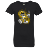 T-Shirts Black / YXS Yellow Ranger Artwork Girls Premium T-Shirt