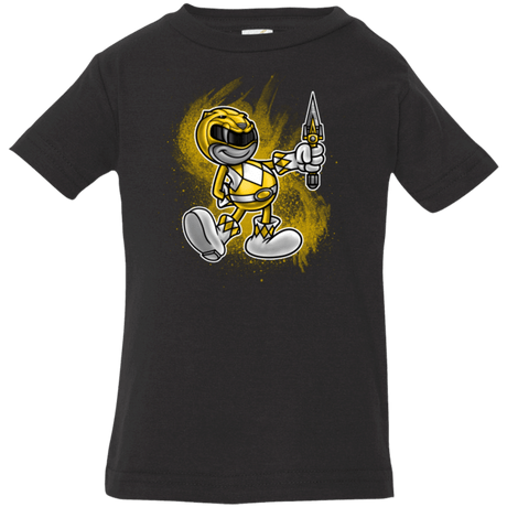 T-Shirts Black / 6 Months Yellow Ranger Artwork Infant PremiumT-Shirt