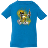 T-Shirts Cobalt / 6 Months Yellow Ranger Artwork Infant PremiumT-Shirt