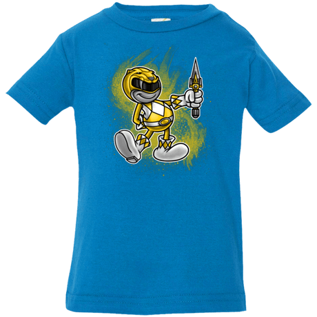 T-Shirts Cobalt / 6 Months Yellow Ranger Artwork Infant PremiumT-Shirt