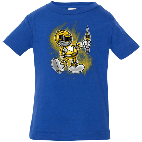 T-Shirts Royal / 6 Months Yellow Ranger Artwork Infant PremiumT-Shirt