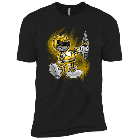 T-Shirts Black / X-Small Yellow Ranger Artwork Men's Premium T-Shirt