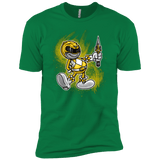 T-Shirts Kelly Green / X-Small Yellow Ranger Artwork Men's Premium T-Shirt