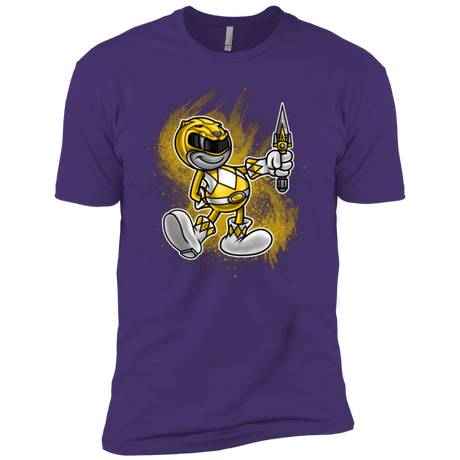 T-Shirts Purple / X-Small Yellow Ranger Artwork Men's Premium T-Shirt