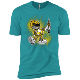 T-Shirts Tahiti Blue / X-Small Yellow Ranger Artwork Men's Premium T-Shirt