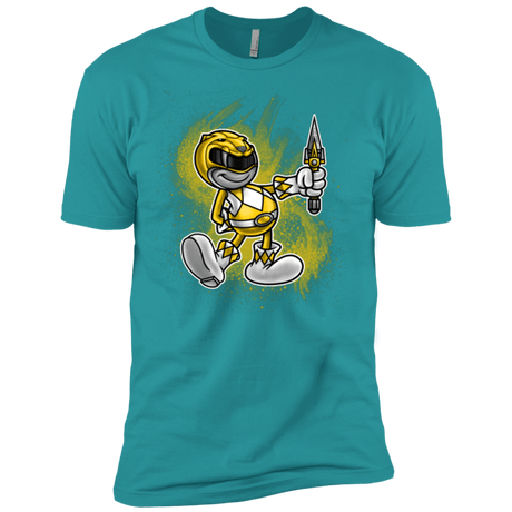 T-Shirts Tahiti Blue / X-Small Yellow Ranger Artwork Men's Premium T-Shirt