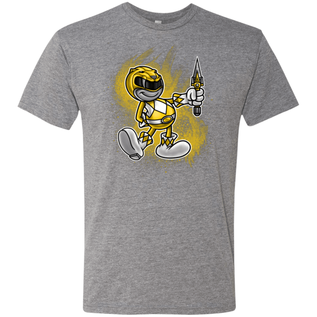 T-Shirts Premium Heather / Small Yellow Ranger Artwork Men's Triblend T-Shirt