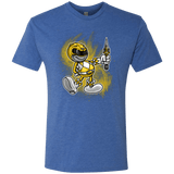 T-Shirts Vintage Royal / Small Yellow Ranger Artwork Men's Triblend T-Shirt