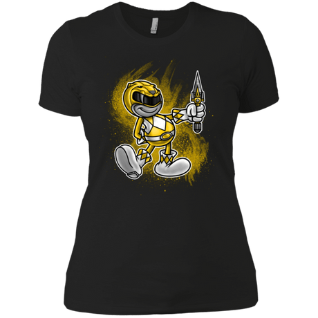 T-Shirts Black / X-Small Yellow Ranger Artwork Women's Premium T-Shirt