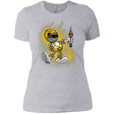 T-Shirts Heather Grey / X-Small Yellow Ranger Artwork Women's Premium T-Shirt