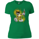 T-Shirts Kelly Green / X-Small Yellow Ranger Artwork Women's Premium T-Shirt