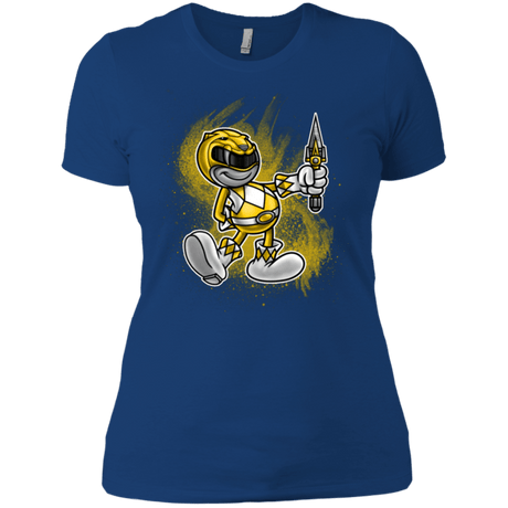 T-Shirts Royal / X-Small Yellow Ranger Artwork Women's Premium T-Shirt