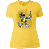 T-Shirts Vibrant Yellow / X-Small Yellow Ranger Artwork Women's Premium T-Shirt