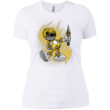 T-Shirts White / X-Small Yellow Ranger Artwork Women's Premium T-Shirt