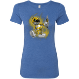 T-Shirts Vintage Royal / Small Yellow Ranger Artwork Women's Triblend T-Shirt