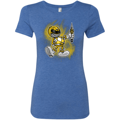 T-Shirts Vintage Royal / Small Yellow Ranger Artwork Women's Triblend T-Shirt