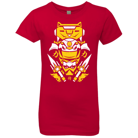 T-Shirts Red / YXS Yellow Ranger Girls Premium T-Shirt