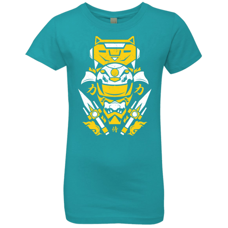 T-Shirts Tahiti Blue / YXS Yellow Ranger Girls Premium T-Shirt