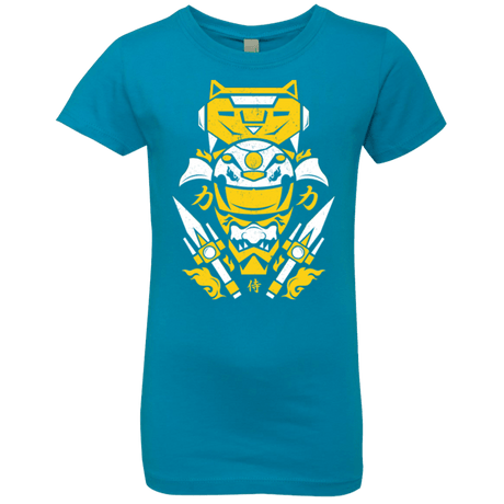 T-Shirts Turquoise / YXS Yellow Ranger Girls Premium T-Shirt