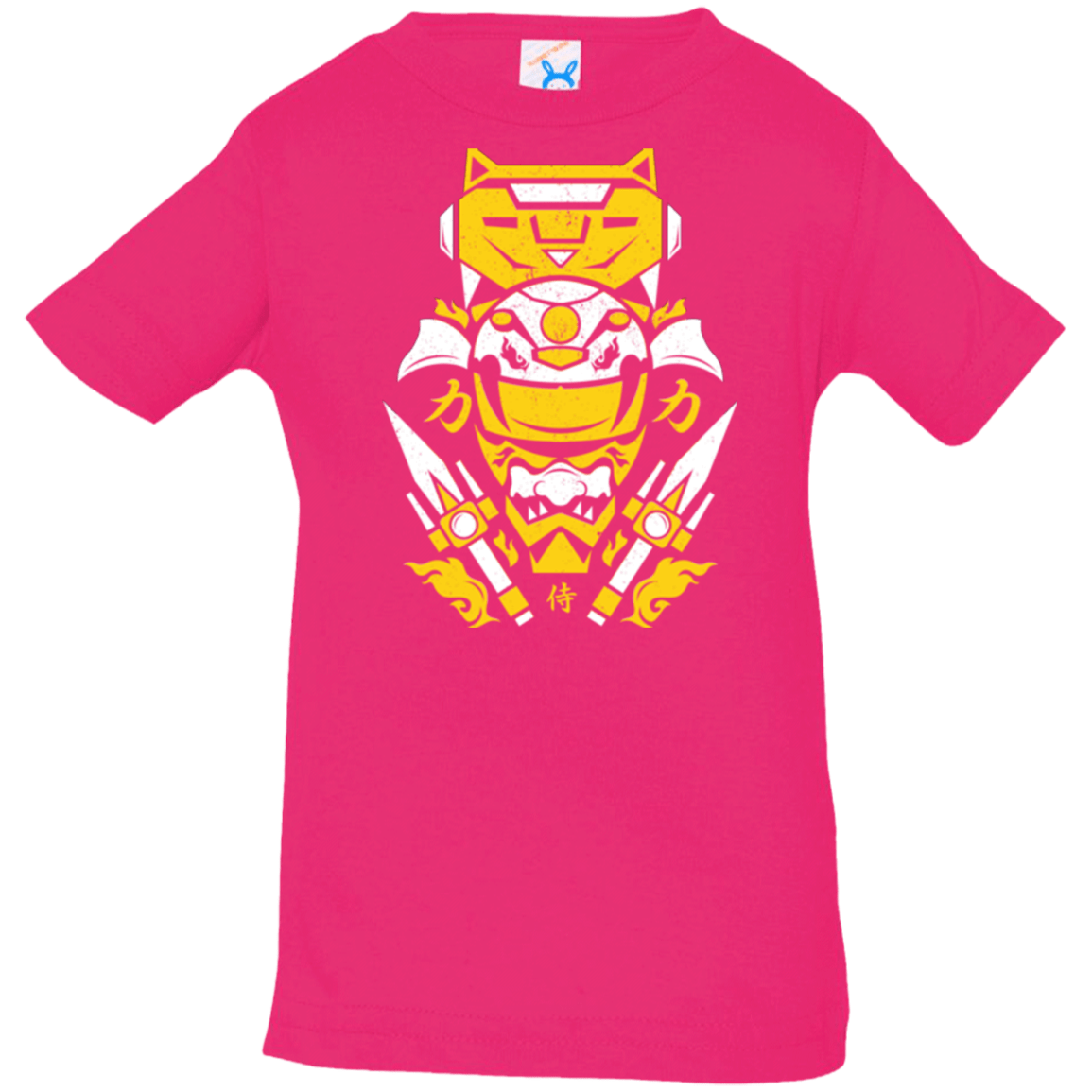 T-Shirts Hot Pink / 6 Months Yellow Ranger Infant Premium T-Shirt