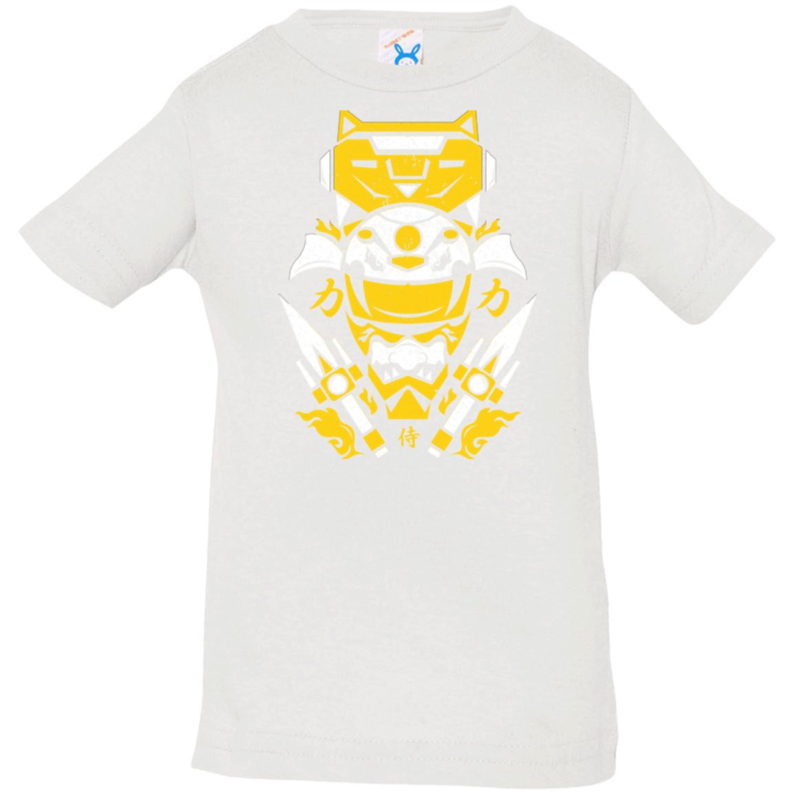 T-Shirts White / 6 Months Yellow Ranger Infant Premium T-Shirt