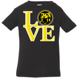 T-Shirts Black / 6 Months Yellow Ranger LOVE Infant Premium T-Shirt